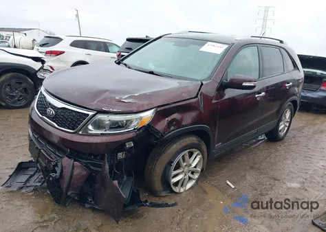 2015 Kia Sorento Lx из США, поврежденный, VIN 5XYKTCA66FG559270